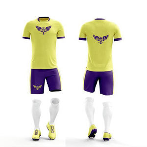 Directo de fábrica 2026 Camiseta de fútbol 100% Poliéster Estilo superior Club Ropa de fútbol Equipo Uniforme Kit Servicio OEM Precio barato al por mayor - Product Image 3