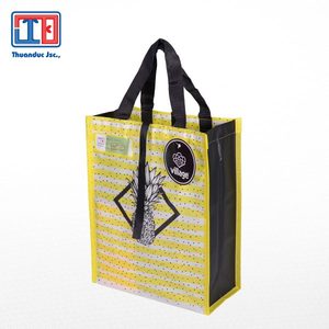 Custom Heat Seal <b>Bags</b> Shopping <b>Bags</b> Supplier Promotional Ultrasonic Good Printed <b>Bag</b> Vietnam Factory - Product Image 4