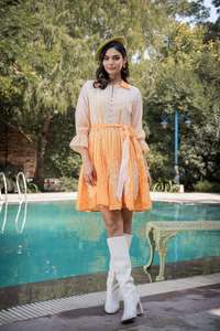 Vestidos casuales de estilo coreano con mangas - Product Image 4