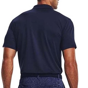 Polo Performance à manches courtes pour hommes à séchage rapide 100% coton respirant anti-boulochage comprimé chemise à motif tactique 3D - Product Image 4