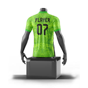 Maillots de football personnalisés pour hommes adultes, équipes universitaires et professionnelles, imprimés par sublimation, 100% polyester, noms et numéros d'équipe personnalisés, séchage rapide - Product Image 5