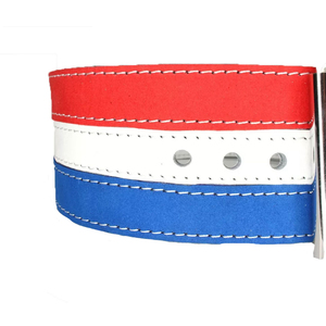 เข็มขัดยกหัวเข็มขัดง่ามแบบหัวเดียวปรับแต่งได้เข็มขัดฝึกออกกำลังกายฟิตเนสปรับโลโก้ได้จากปากีสถาน - Product Image 3