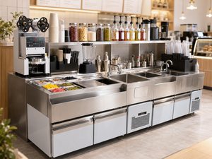 Station de bar mobile, poste de service du barman, station de cocktails sous le comptoir - Product Image 1