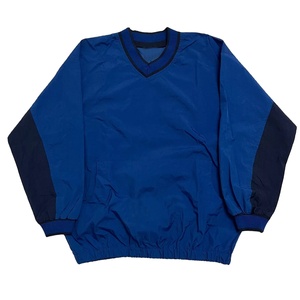 Quick Drying Performance Windbreaker Light Weight Vintage <b>Pullover</b> Windshirt 100% Nylon Crinkle Fabric - Product Image 1