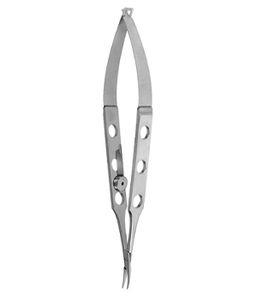 Ensemble d'instruments ophtalmiques chirurgicaux de micro-chirurgie des yeux professionnels porte-aiguilles pour les yeux d'ophtalmologie en acier inoxydable - Product Image 3