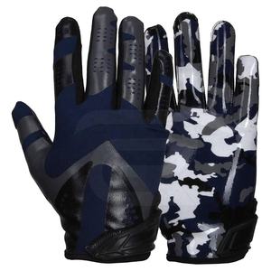 Gants de football américain en gros personnalisés, prix bas, antidérapants, pour receveur - Product Image 3