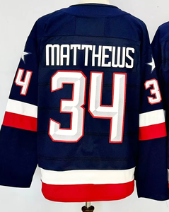 Maillot de Hockey sur Glace 100% Polyester Vente en Gros Écologique Anti-Bactérien Respirant Unisexe Adulte Design En Stock Numérique 220g - Product Image 5