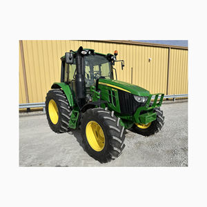 Tractor de rueda John-Deere 100HP 4WD Tractor agrícola original de calidad superior condición usada para la Agricultura - Product Image 1