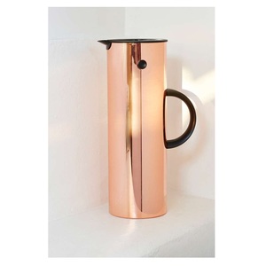 Jarra de cobre artesanal con aspecto antiguo ideal para restaurantes temáticos rústicos Cafés e interiores de casas tradicionales indias - Product Image 5