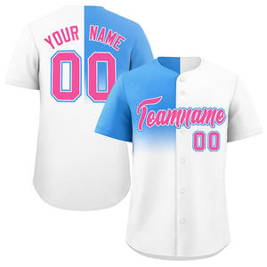 Maillot de baseball personnalisé de haute qualité Chemises de club de softball avec design de mode Respirant Casual Sublimation Plus Size Options - Product Image 4
