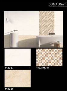 Porcelaine polie à haute brillance 300X450mm carrelage mural et de sol en céramique carrelage émaillé poli vitrifié aspect marbre - Product Image 2