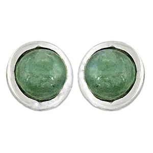 Boucles d'oreilles clous en or rose 925 plaqué diamant/topaze taille poire/émeraude/perle - Bijoux tendance pour femmes - Product Image 1