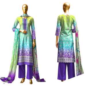 Shalwar kameez damas Diseñador trajes de algodón para el vestido de verano ropa de mujer Trajes de algodón bordados India y Pakistán clothin - Product Image 1