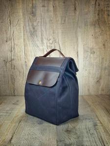 Bolsa Térmica para Almuerzo de Lona y Cuero de Alta Calidad, Bolsa de Refrigeración Portátil para Picnic, Oficina, 2 Personas, Multifuncional, Unisex, CLB-0022 - Product Image 2