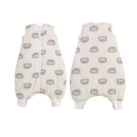 Gigoteuse bébé en jersey de coton bio, design personnalisé, ouverture frontale, pour garçons et filles, nouveau-né et tout-petit, toutes saisons