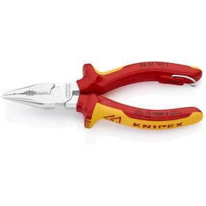 คีมปากแหลมแบบผสมผสานของ Knipex ด้ามจับชุบโครเมียมหุ้มฉนวนพร้อมด้ามจับแบบหลายส่วนผ่านการทดสอบ VDE - Product Image 1
