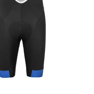 Commande en gros de cuissard de cyclisme pour hommes tissu extensible confortable avec coussin absorbant les chocs et bandes réfléchissantes - Product Image 5