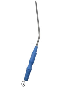 Tube d'aspiration Zoellner, instrument chirurgical ORL, manche en plastique, 85 mm, certifié CE Classe I ISO13485, World Precision Surgical - Product Image 2