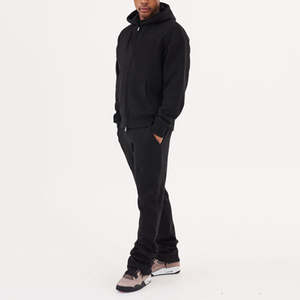 Venta al por mayor personalizado 100% poliéster ropa deportiva chándal serigrafiado Jogger chándal para hombres - Product Image 4