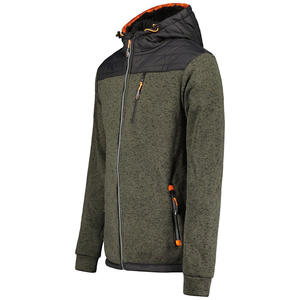 New 2025 Winter <b>Jacket</b> Men Wholesale 100% Polyester Custom Embroidered Printed Logo Full Zip Polar Fleece <b>jacket</b> for men - Product Image 3