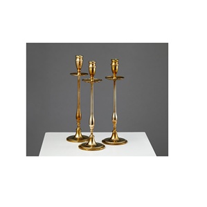 Brass <b>Candle</b> Stand Table Top Dinner Decorative Metal <b>Candle</b> Holder <b>Black</b> Copper <b>Candle</b> <b>Stick</b> Holder with Sale - Product Image 3