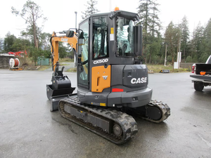 Mini-excavatrice CASE CX50D d'occasion à vendre, excavatrice sur chenilles de 5 tonnes, fournisseur de matériel de construction, prête à être expédiée - Product Image 5