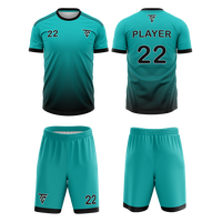 Maillot d'uniforme d'équipe de football classique pur personnalisé pour hommes ensemble complet de combinaison de football d'entraînement pour la saison d'été maillot de sublimation