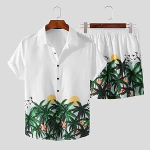 Conjunto de Shorts de Playa Unisex de Verano de la Mejor Calidad, Secado Rápido, Transpirable, de Algodón y Poliéster, Casual, Estampado, Cómodo para Todos - Product Image 2