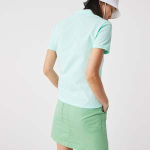 2025 verano Mujer logotipo personalizado para Polo camiseta mujer manga corta Slim Fit Golf Polos cómoda ropa Casual de punto sólido - Product Image 2