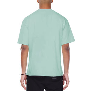 Direct OEM Usine Personnalisé Lourd Jersey Tricoté 100% Coton Plus La Taille Sérigraphie T-Shirt pour Hommes Respirant Conception Vierge - Product Image 5