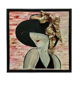 Arte Mural de Mosaico de Ángel Roto, Hecho a Mano, Ángel Resiliente, Decoración del Hogar, Obra de Arte Expresiva y Curativa - Product Image 1