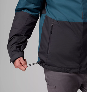Urban Street Style Coupe-vent Coupe-vent à fermeture éclair Imperméable 10,000mm Veste coupe-vent à capuche Vêtements d'extérieur pour adultes - Product Image 3