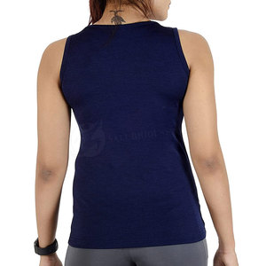 Camiseta sin Mangas de Invierno para Mujer, Personalizada, de Alta Calidad, Sexy, Transpirable, Tejida, Ecológica, de Secado Rápido, Diseño Cómodo, Informal, para Entrenamiento - Product Image 2