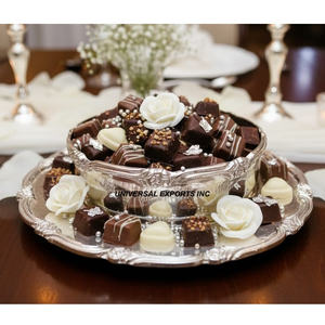 Cuenco de chocolate de acero inoxidable, cuenco dulce hecho a mano de buena calidad, tamaño personalizado, nuevo cuenco de chocolate decorativo - Product Image 2