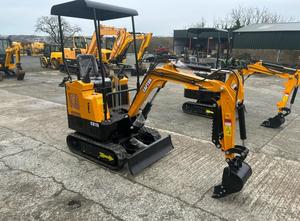 Envío gratis Captok Ck15 EPA CE aprobado 1,2 Ton 13.5HP mini excavadora Eaton cilindro hidráulico núcleo Motor bomba caja de cambios PLC - Product Image 5