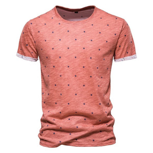 เสื้อยืดแขนสั้นพรีเมี่ยมออกแบบเองคุณภาพสูงแฟชั่นฤดูร้อนผู้ชายเสื้อยืด - Product Image 4