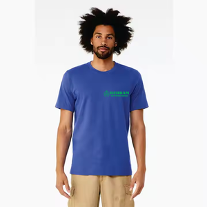 Camiseta de Verano de Alta Calidad, Unisex, Cuello Redondo, Manga Corta, Holgada, para Hombre, 210 g/m², Poliéster/Algodón, Antiarrugas - Product Image 3