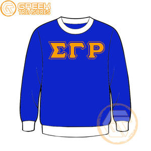 Sudadera de lana de algodón Sigma Gamma Rho personalizada de alta calidad, Jersey bordado, chaqueta para mujer, ropa griega, estilo de hermandad - Product Image 4