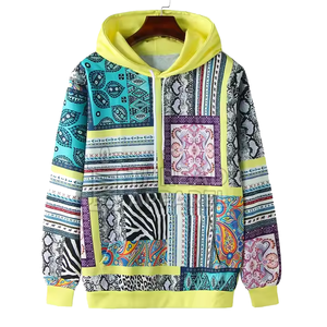 Pull-over décontracté de couleur unie à logo personnalisé à manches longues OEM Sweats à capuche Hommes Sweats à capuche avec sublimation Meilleure vente - Product Image 3