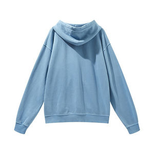 Nueva Llegada, Sudadera con Capucha Gruesa Lavada Personalizada al por Mayor, Sudadera con Capucha de Algodón Francés de Estilo Vintage, Lavada al Ácido, con Cremallera para Hombre - Product Image 4