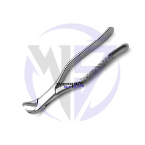 Wenquar, Color personalizado, Dental 23 Cowhorn, fórceps de extracción de molares inferiores, instrumento quirúrgico Manual de acero inoxidable - Product Image 1