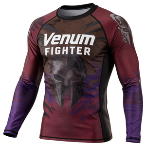 <b>Men</b> Long Sleeve <b>Compression</b> Rash Guard Gym Sportswear Custom Logo Printed Rash Guard Long Sleeve <b>Compression</b> Venum Rash Guard - Product Image 3