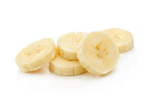Rodajas de Plátano Congeladas IQF envasadas al vacío, tipo de cultivo común para uso en postres y bebidas - Product Image 1