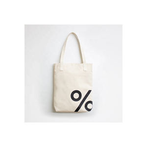 Sac fourre-tout en toile de coton biologique avec logo imprimé personnalisé réutilisable à bas prix couleur unie avec caractéristiques personnalisées pour les promotions de cadeaux - Product Image 1