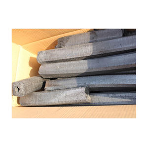 Vente chaude de charbon de bois de barbecue à base de noix de coco sans fumée/bois dur/bambou charbon de bois noir dans des modèles de coquille de briquette en bâton - Product Image 3