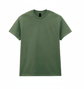 T-shirts pour hommes en coton 100% tricoté, formels, teints unis, poids lourd - Product Image 5