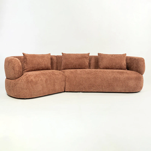 Juego de Sofás Reclinables Tapizados en Madera Sólida de Lujo Moderno, Cómodo y Duradero, Muebles para Sala de Estar, Hogar, Hotel, Escuela - Product Image 2