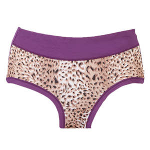 Culotte fantaisie pour femme - Violet - Product Image 1