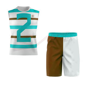 Nueva llegada 7v7 ropa deportiva logotipo personalizado poliéster de alta calidad conjuntos de uniformes reversibles de talla grande mejor precio cómodo duradero - Product Image 1