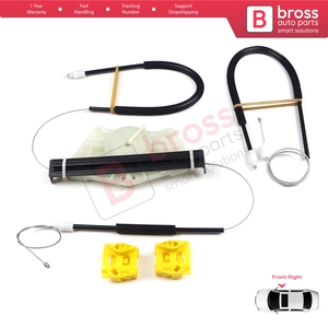 Kit de Reparación de Elevalunas BWR52, Puerta Delantera Derecha para Golf MK4 Jetta Bora A4 1J 4/5 Puertas 1JM898462 - Product Image 2